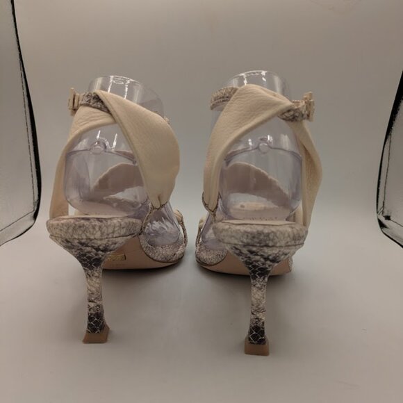 Louise Et Cie HETTY Ankle Strap Open Toe Fashion Heeled Sandals SZ 6.5 - Picture 4 of 10